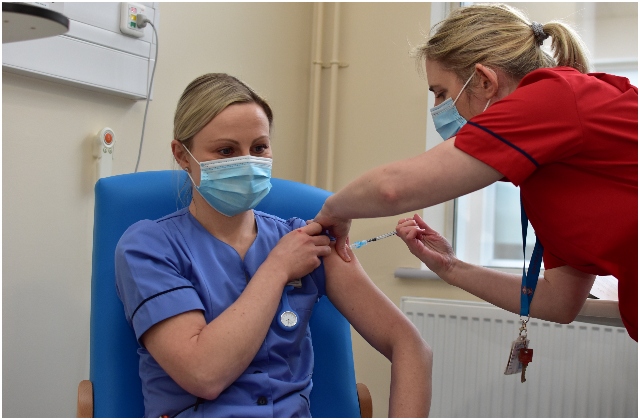 Letterkenny University Hospital Administers Its First Dose Of The 